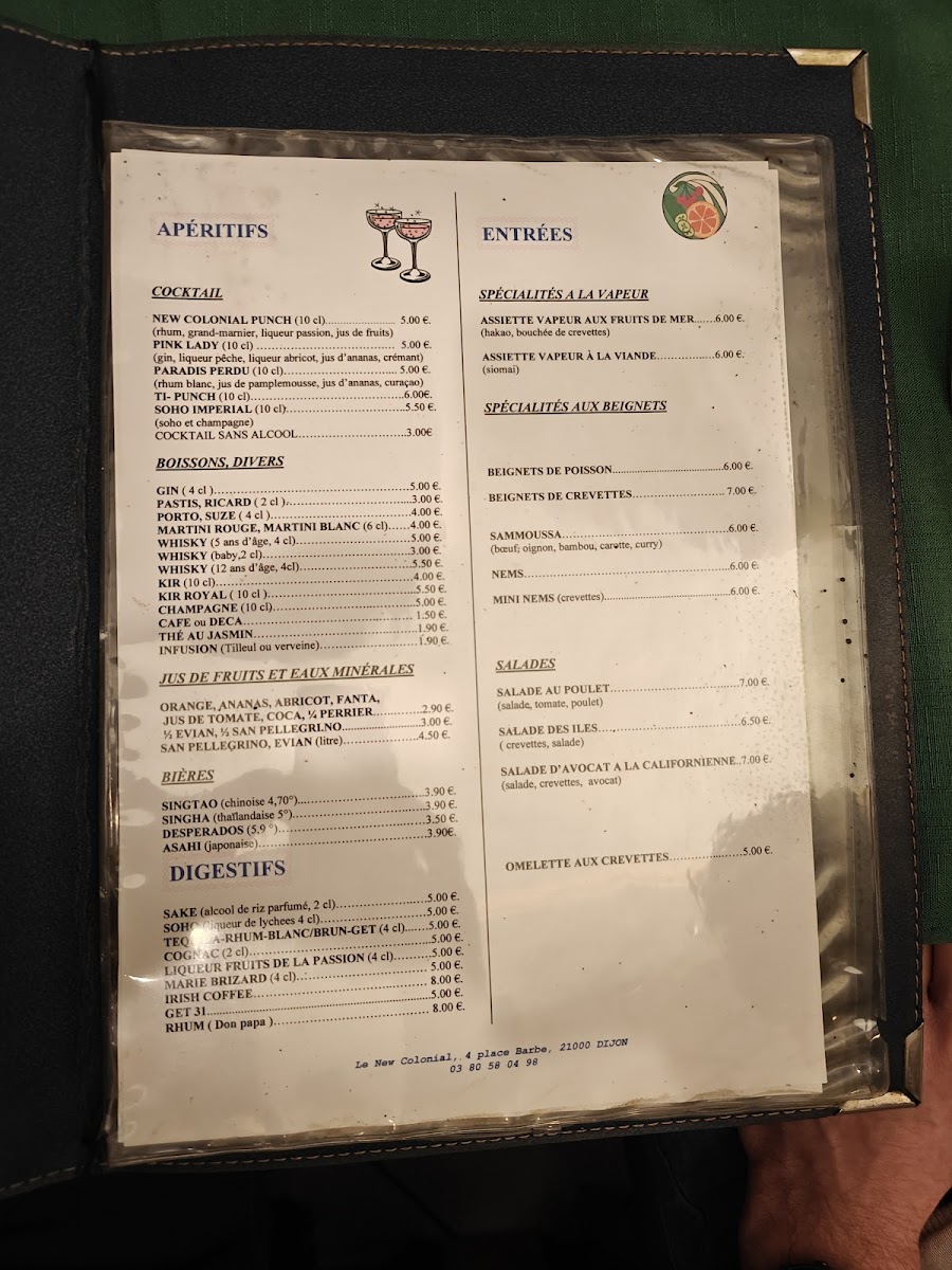 Menu New Colonial-1